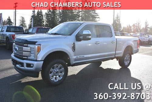 2018 Ford Super Duty F-350 SRW PLATINUM PICKUP 4D 6 3/4 FT