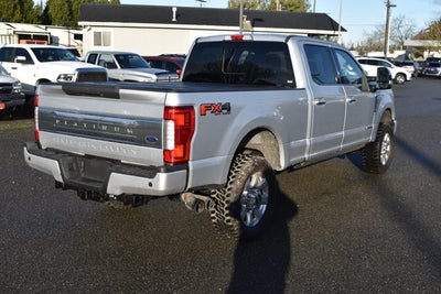2018 Ford Super Duty F-350 SRW PLATINUM PICKUP 4D 6 3/4 FT