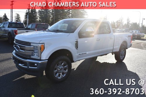 2018 Ford Super Duty F-350 SRW LARIAT PICKUP 4D 6 3/4 FT
