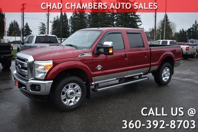 2013 Ford Super Duty F-350 SRW CREW CAB