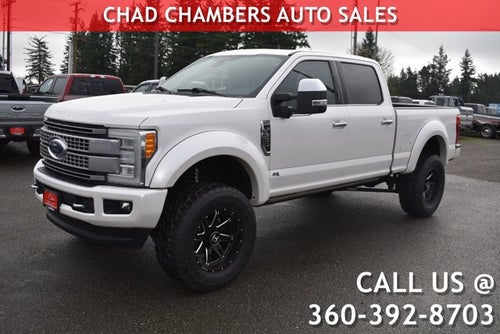 2017 Ford Super Duty F-350 SRW PLATINUM PICKUP 4D 6 3/4 FT