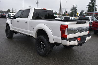 2017 Ford Super Duty F-350 SRW PLATINUM PICKUP 4D 6 3/4 FT