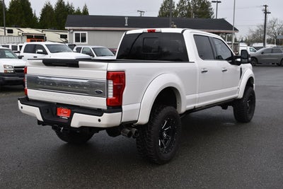 2017 Ford Super Duty F-350 SRW PLATINUM PICKUP 4D 6 3/4 FT