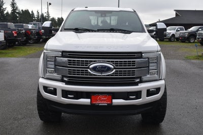 2017 Ford Super Duty F-350 SRW PLATINUM PICKUP 4D 6 3/4 FT