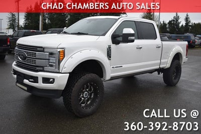 2019 Ford Super Duty F-350 SRW PLATINUM PICKUP 4D 6 3/4 FT