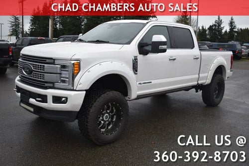 2019 Ford Super Duty F-350 SRW PLATINUM PICKUP 4D 6 3/4 FT