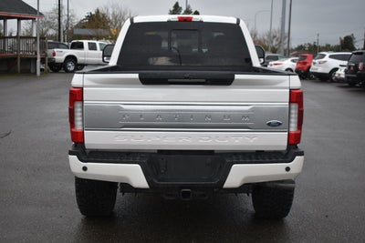 2019 Ford Super Duty F-350 SRW PLATINUM PICKUP 4D 6 3/4 FT